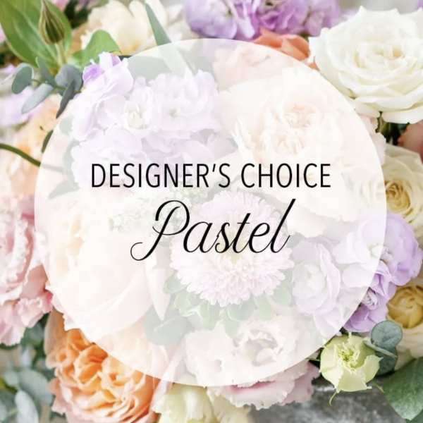 Pastel flower bouquet with roses and hydrangeas