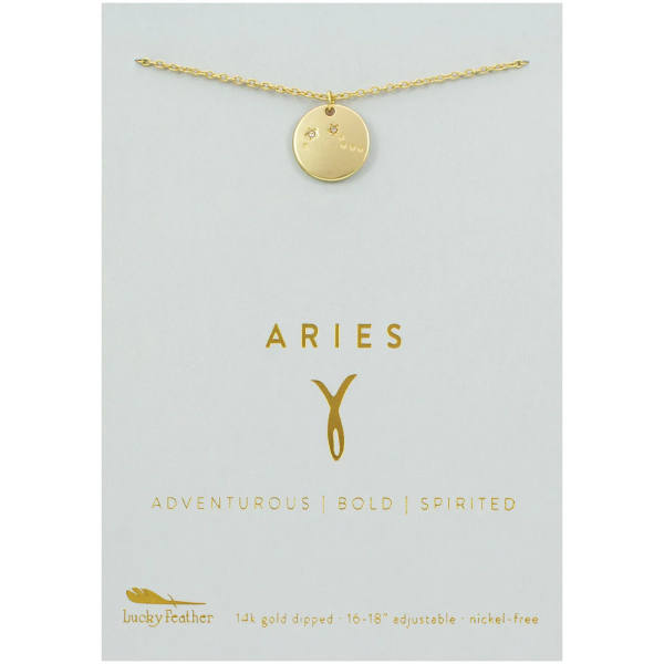Aries Zodiac Necklace