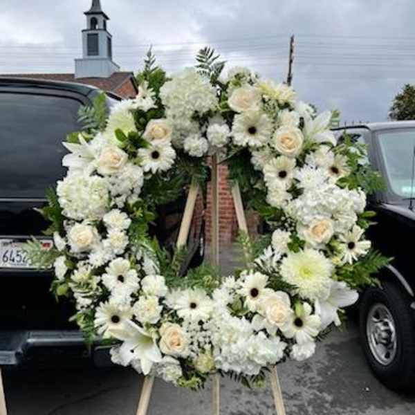 white wreath 0101