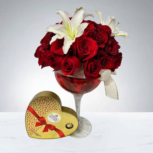 Full of love by D'Lily's Flowers