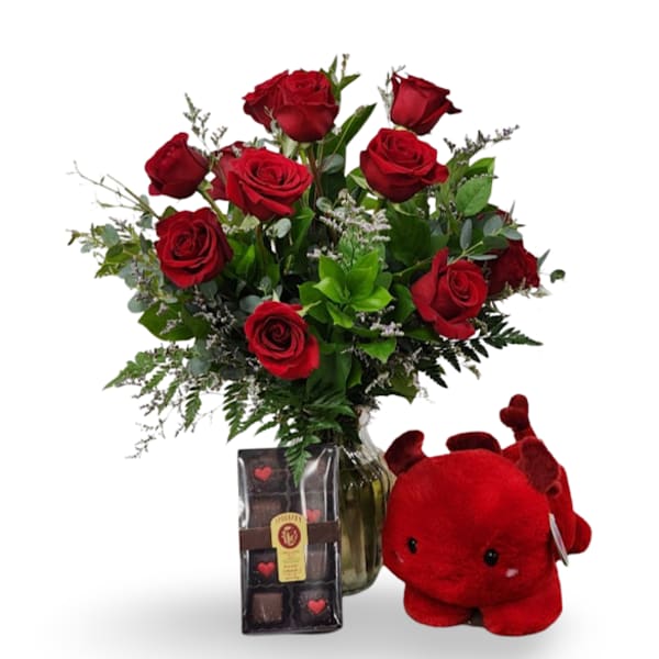 Red Rose Medium Stem Bundle of Love