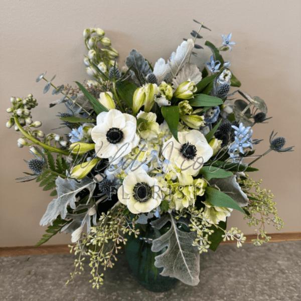 March Aquamarine Bouquet