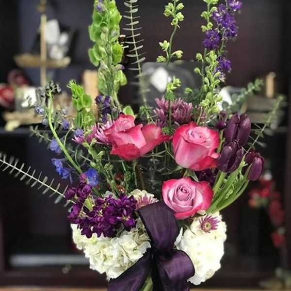 Plum Peace By Flower Carriage