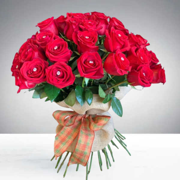 Scarlet Elegance by D'Lily's Flowers