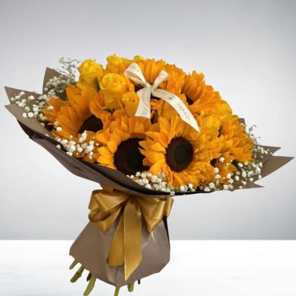 Sunflower Sunlight by D'Lily's Flowers