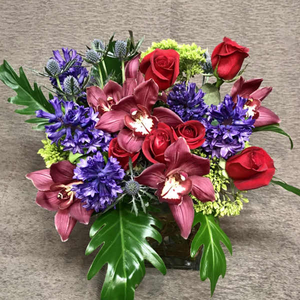 Orchid Rose Cube Deep Colors