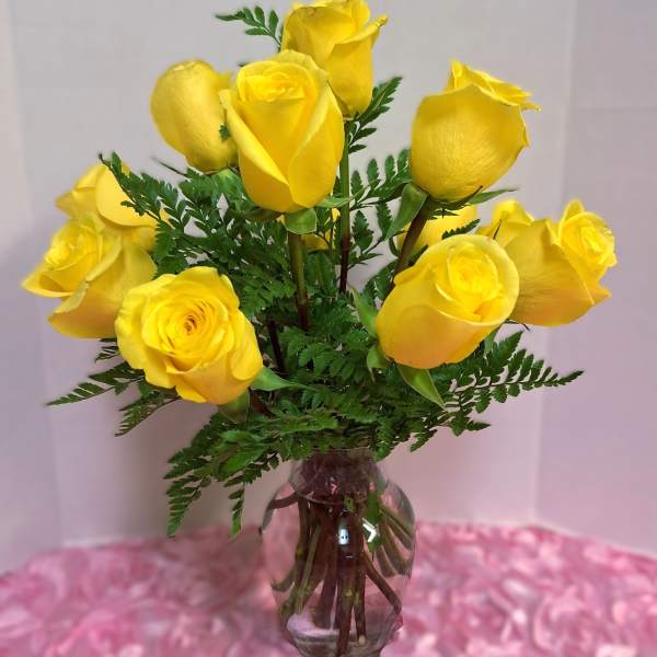 Dozen Yellow Roses