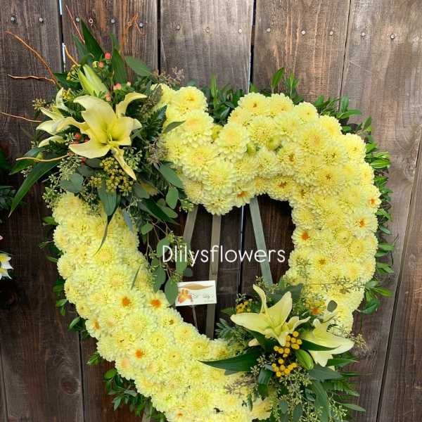 Forever in Yellow Heart