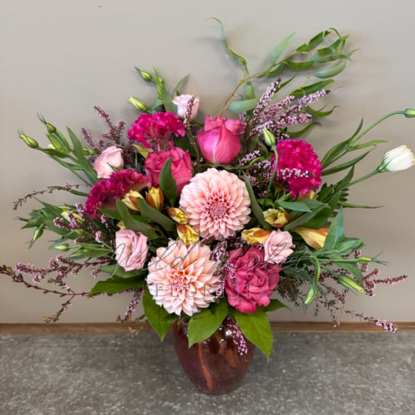 October Pink Tourmaline Bouquet