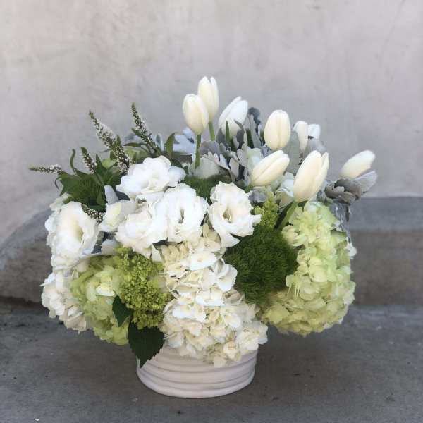 Moet et Chandon (in her pretty cabinet)