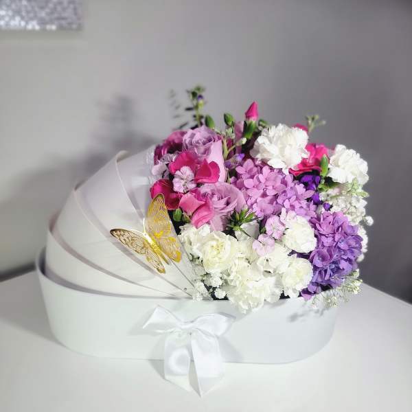 Floral box for Newborn baby