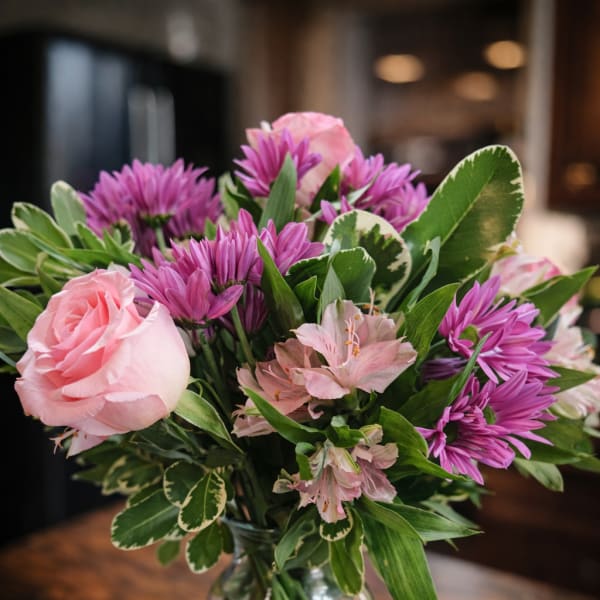 Blush garden delight