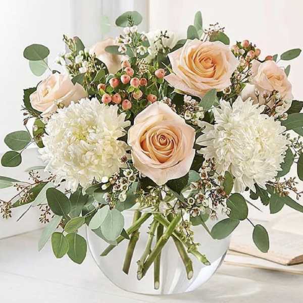 Pinkish White Glamour