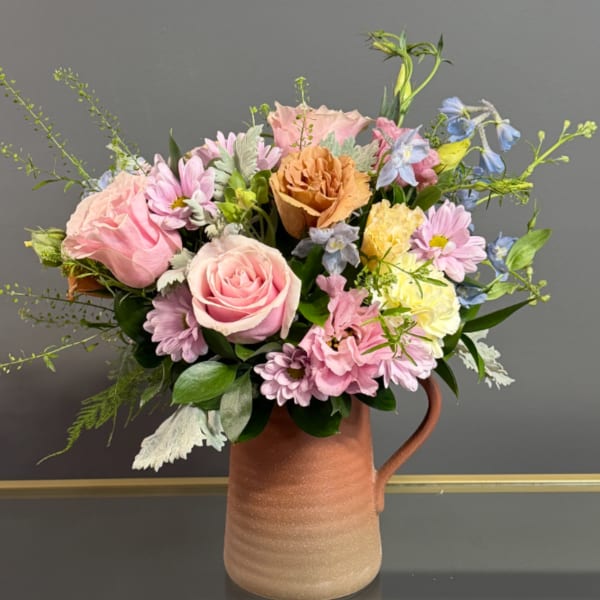 Blush Garden Pitcher