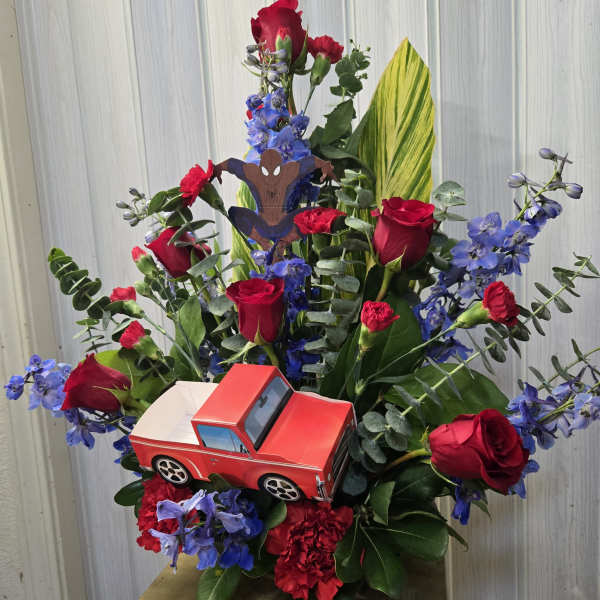 Spidey adventure bouquet