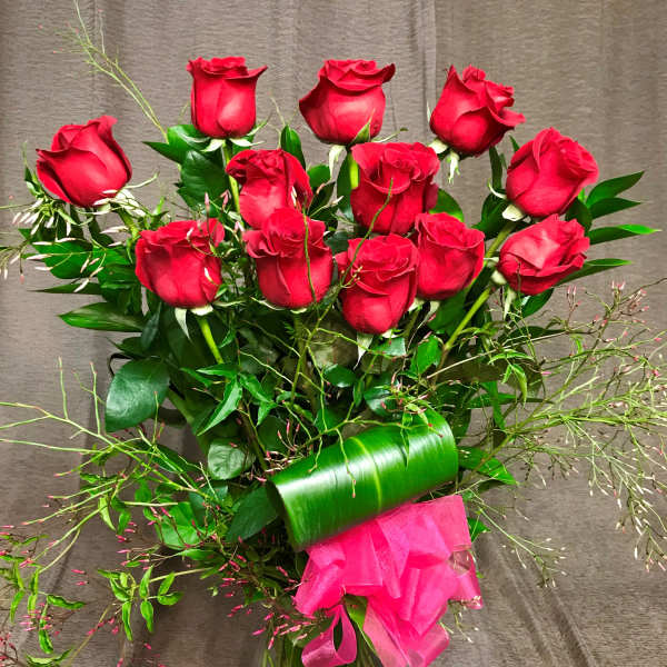 Deluxe Dozen Long Stem - Red or Colored