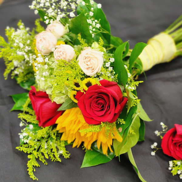 Sunflower and Rose Prom Bundle