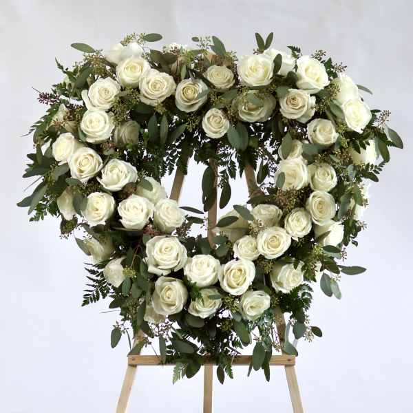 Rose Heart Wreath