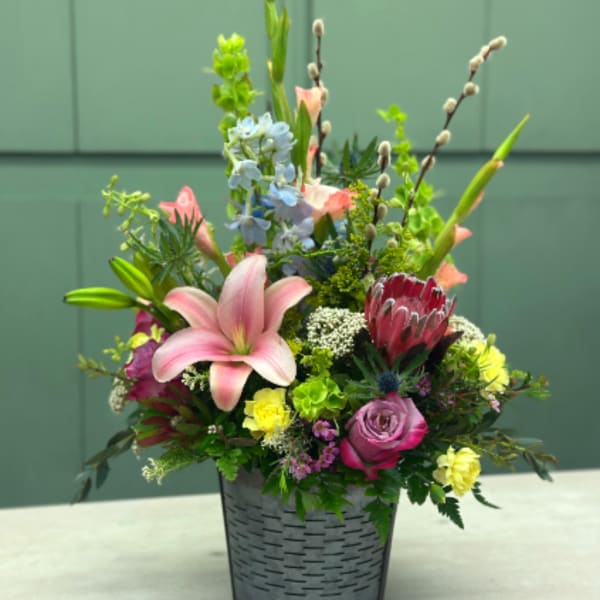 Spring Garden Bucket