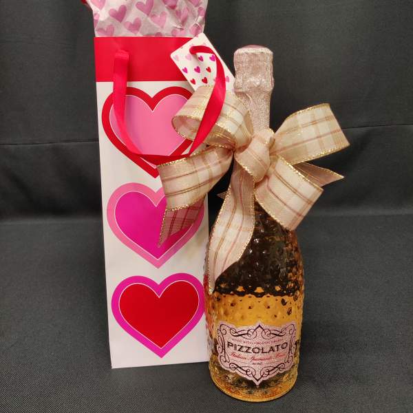 Italian Spumante Brut Rose, Organic Grapes