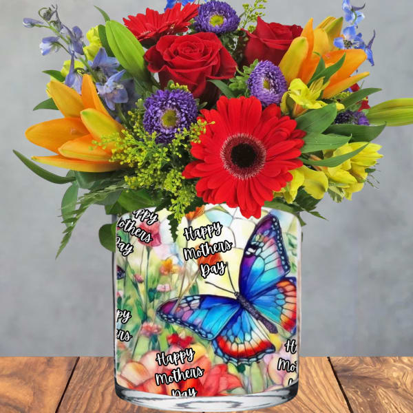 Mom’s Colorburst Bouquet