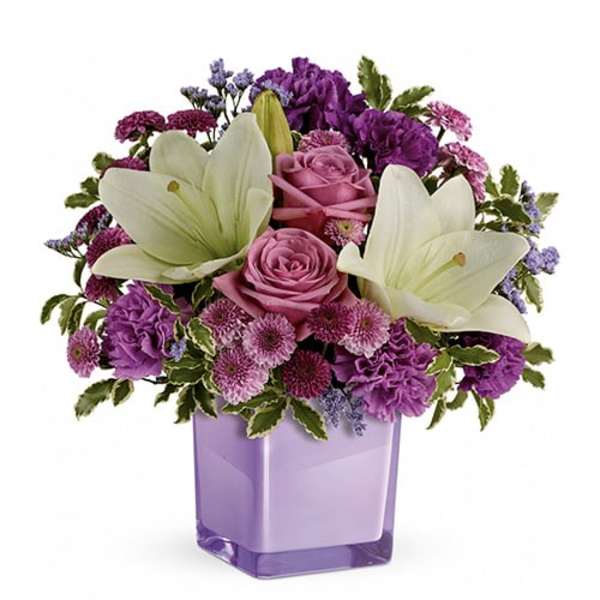 Pleasing Purple Bouquet