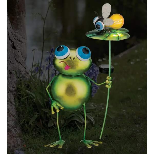 Solar Stake - Frog