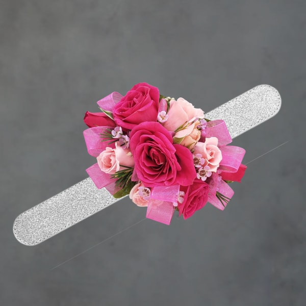 pink corsage