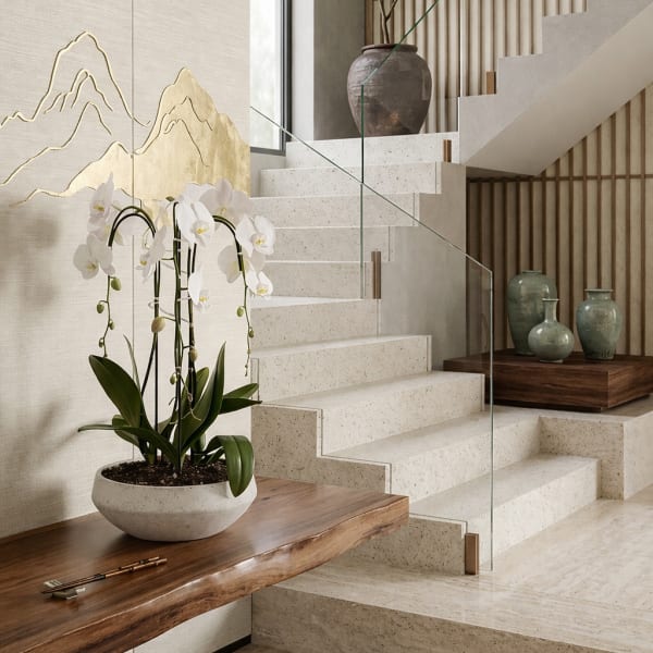 White Phalaenopsis Orchid – Dining Table Centerpiece