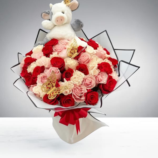 Vaquita Bouquet by D'Lily's Flowers