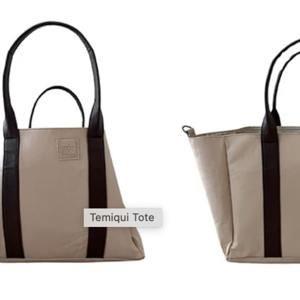 Temiqui Tote - Sand Coffee