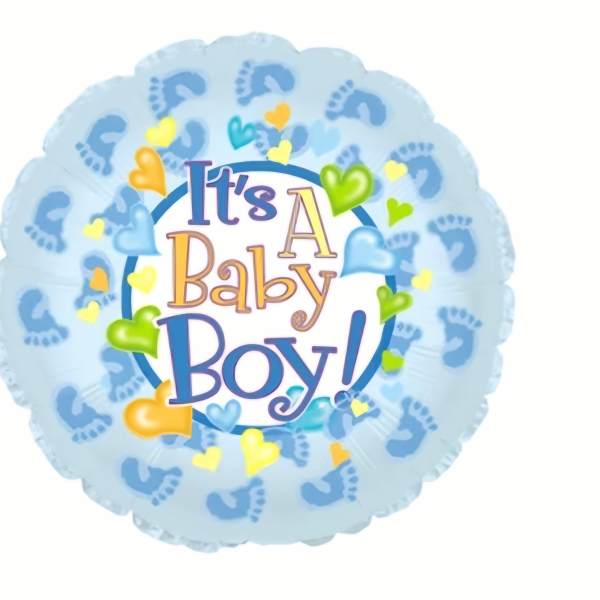 Baby Boy Mylar Balloons