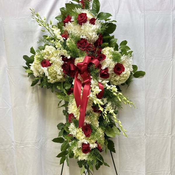 Heavenly Rest Cross (Deluxe Shown)