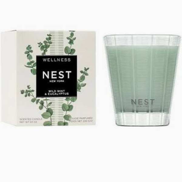 Three Wick Nest Candle - Wild Mint and Eucalyptus