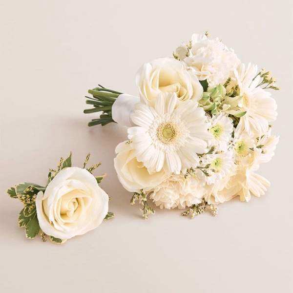 Junior Bouquet and Boutonniere