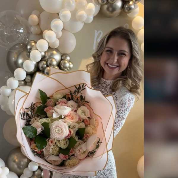 You make me dizzy as I spin in circles like this beautiful hand tied 360° beautiful bouquet.