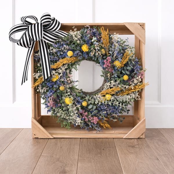 Dried Floral Wreath Preorder