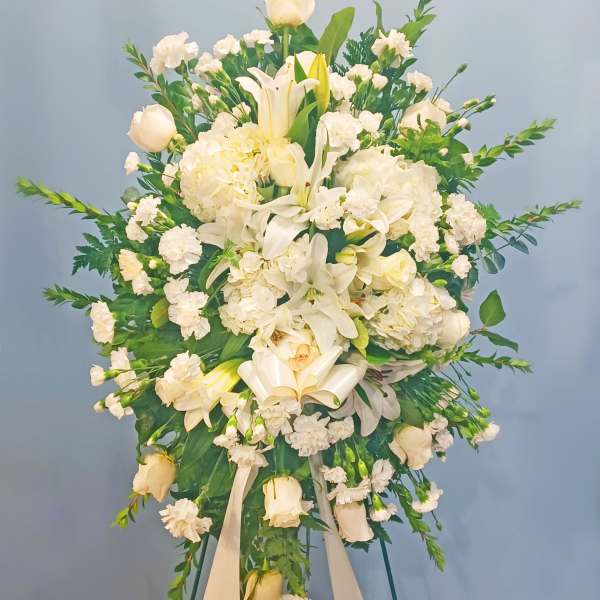 PATH OF LIGHT FUNERAL CROWN