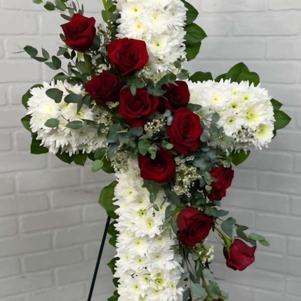 Hope and Honor Cross Easel