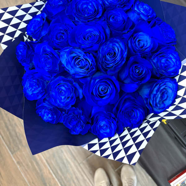 Blue Roses for him