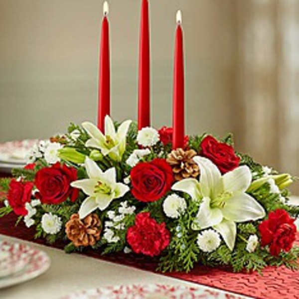 TRADITIONAL CENTERPIECE XMAS