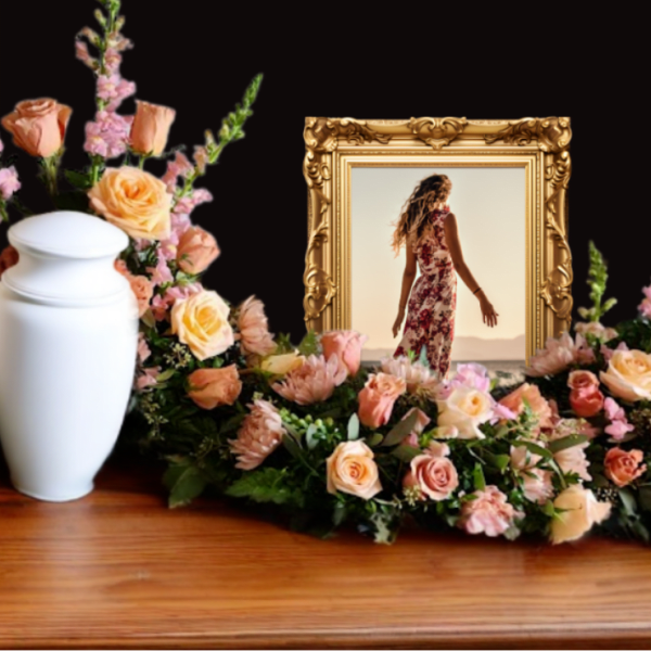 Pastel Urn Garland CHG2000