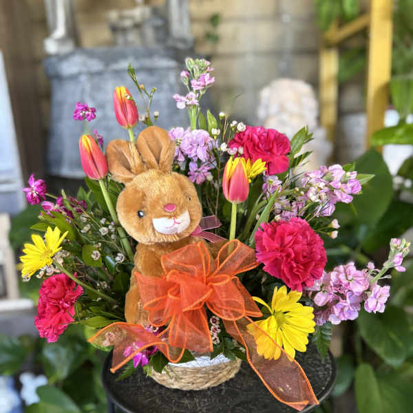Easter Floral Basket