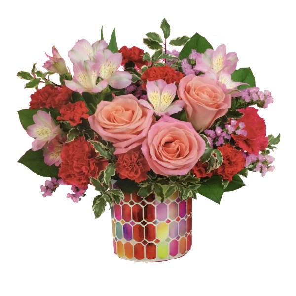 Teleflora's Charming Mosaic Bouquet