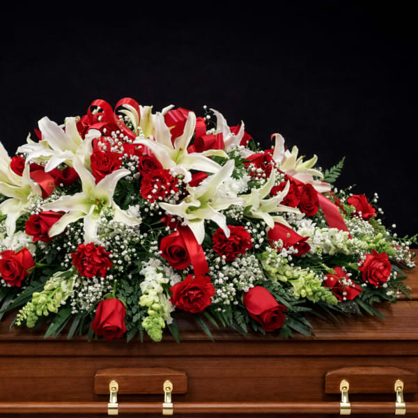 Roses and Lilies Casket (FC9)