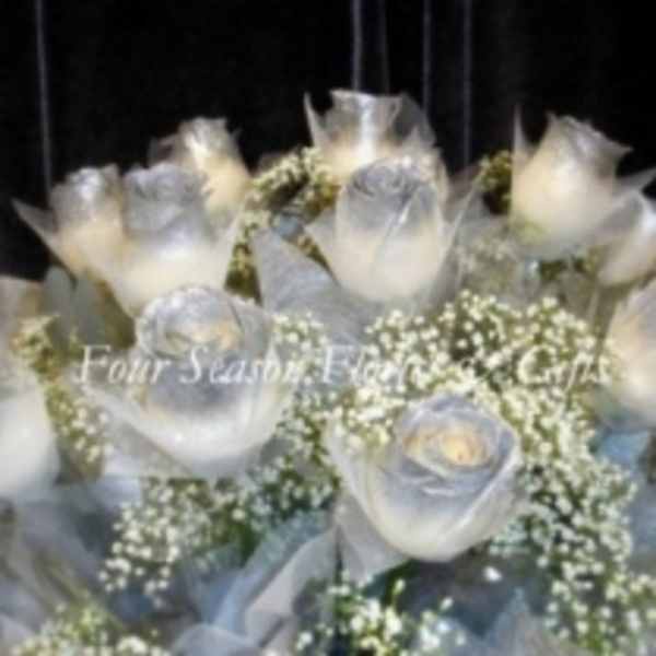 Hong Kong Style Roses - Silver