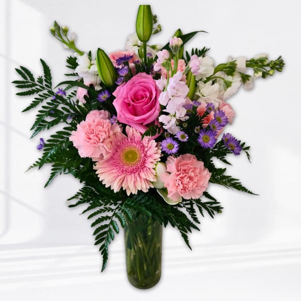 Blushing Beauty Bouquet by Latin Lady Flowers