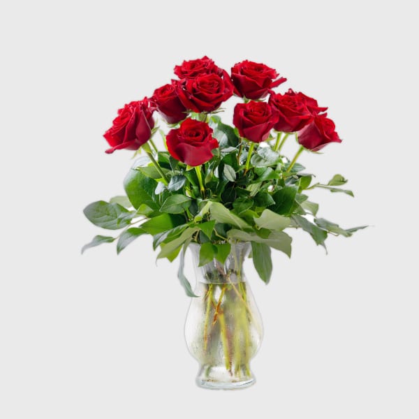 Dozen Long Stemmed Red Roses