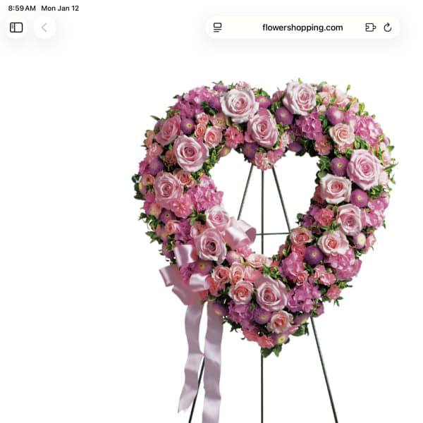 Pink Roses and Hearts