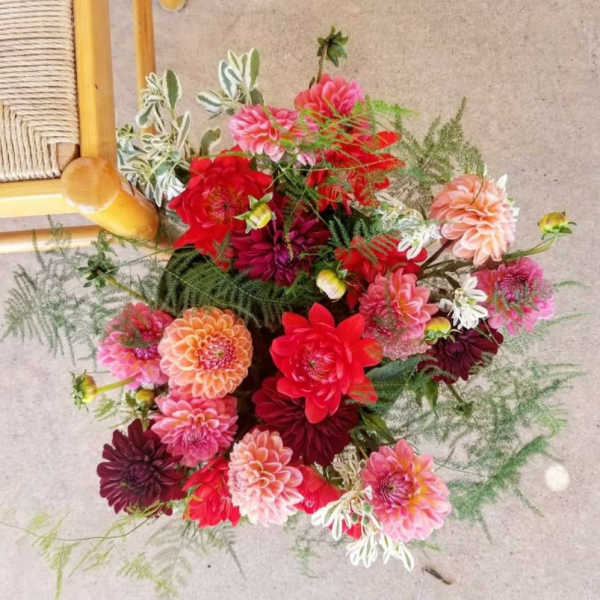 Wildflower bundle, fall color palette